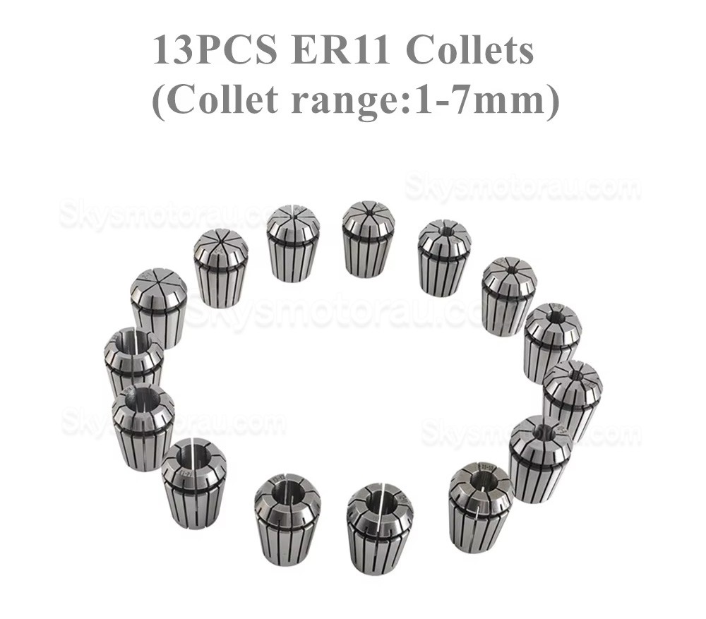 500W Air Cooled CNC Spindle Motor OSP001689 48V 12000RPM ER11/ ER16 Collet for PCB Engraving